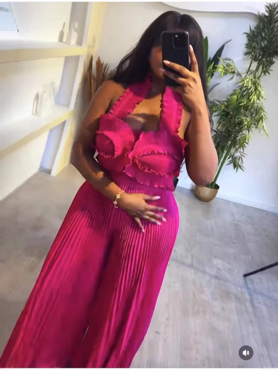 El impresionante conjunto de pantalones de 2 piezas