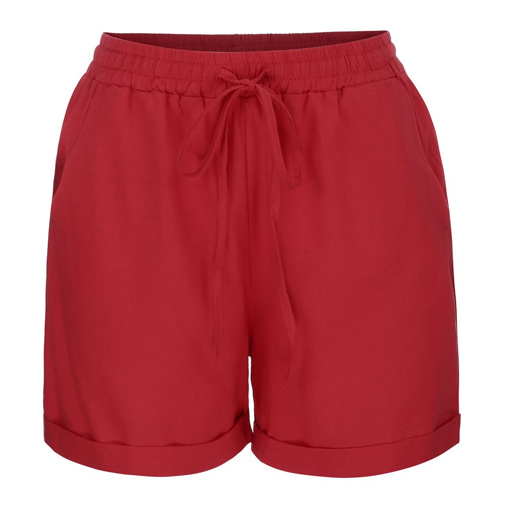 Hot Sale Ladies Loose Cotton Casual Shorts