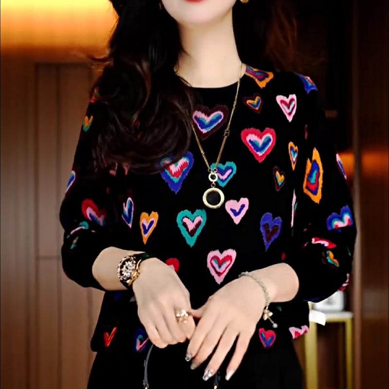 Cute Colorful Heart Top