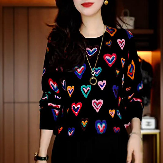 Cute Colorful Heart Top