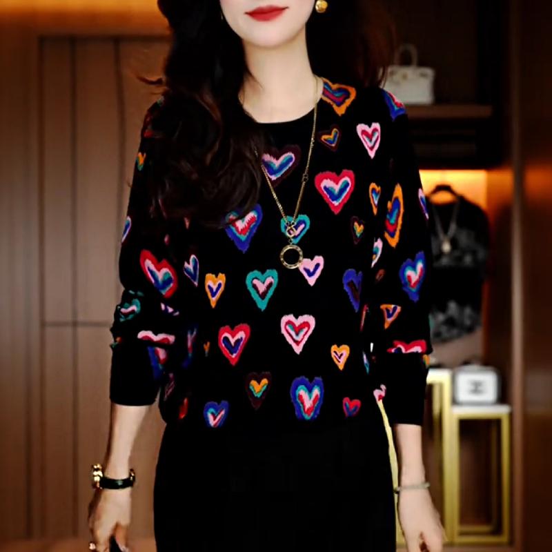 Cute Colorful Heart Top