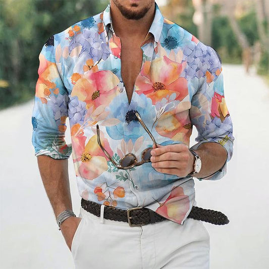 Floral print shirt