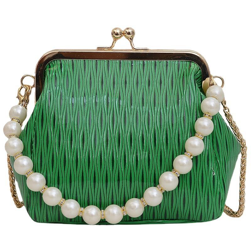 Niche Design Beaded Shell Bag