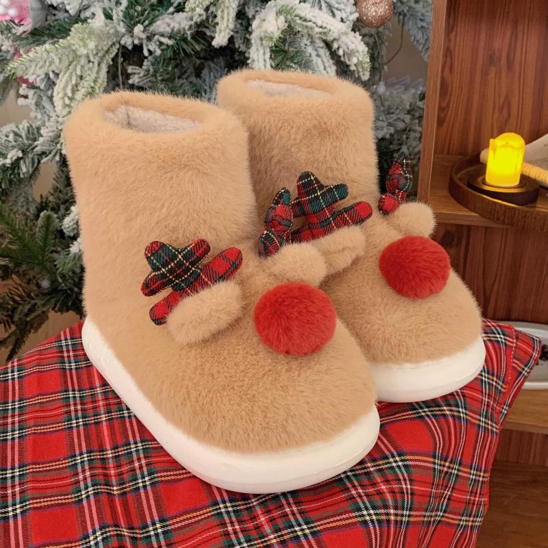 Cute Furry Elk Booties