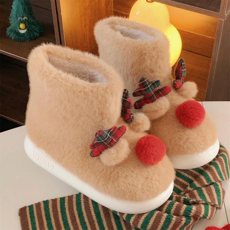 Cute Furry Elk Booties