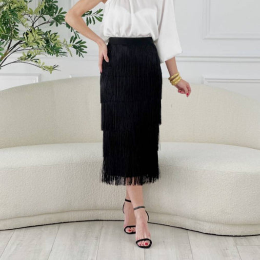 Fringed Skirt